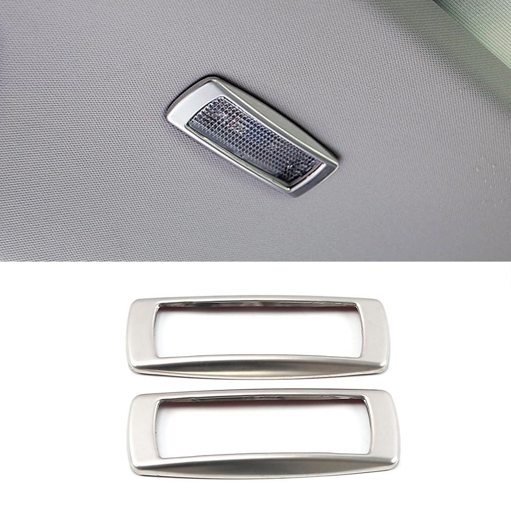 For Skoda Karoq 2017- Inner Door Handle Steering Wheel Read Light Armrest Window Lift Switch Button Trim Modify Frame