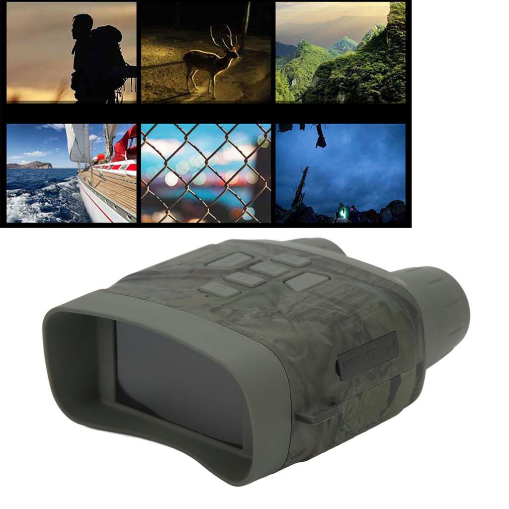 4K Night Vision Device 5x Zoom Dual Use 850nm Digital Infrared Goggles for Photographable Video Hunting