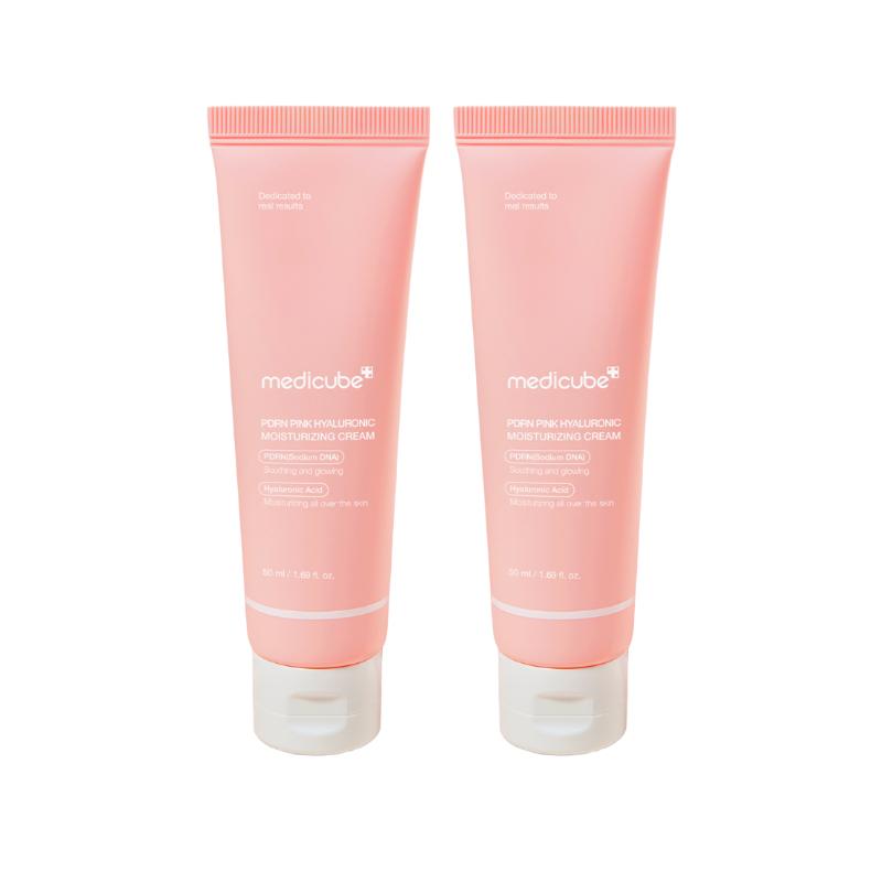 Medicube Crème Hydratante PDRN Rose Hyaluronique 50ml*2ea