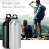 Aluminium-Wasserflasche Wasserflaschen Outdoor-Heimtrainer Sport-Trinkkessel mit Deckel Leicht zu tragen