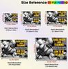 Motivational Fitness Gym Wall Poster - Bodybuilding Decor Art