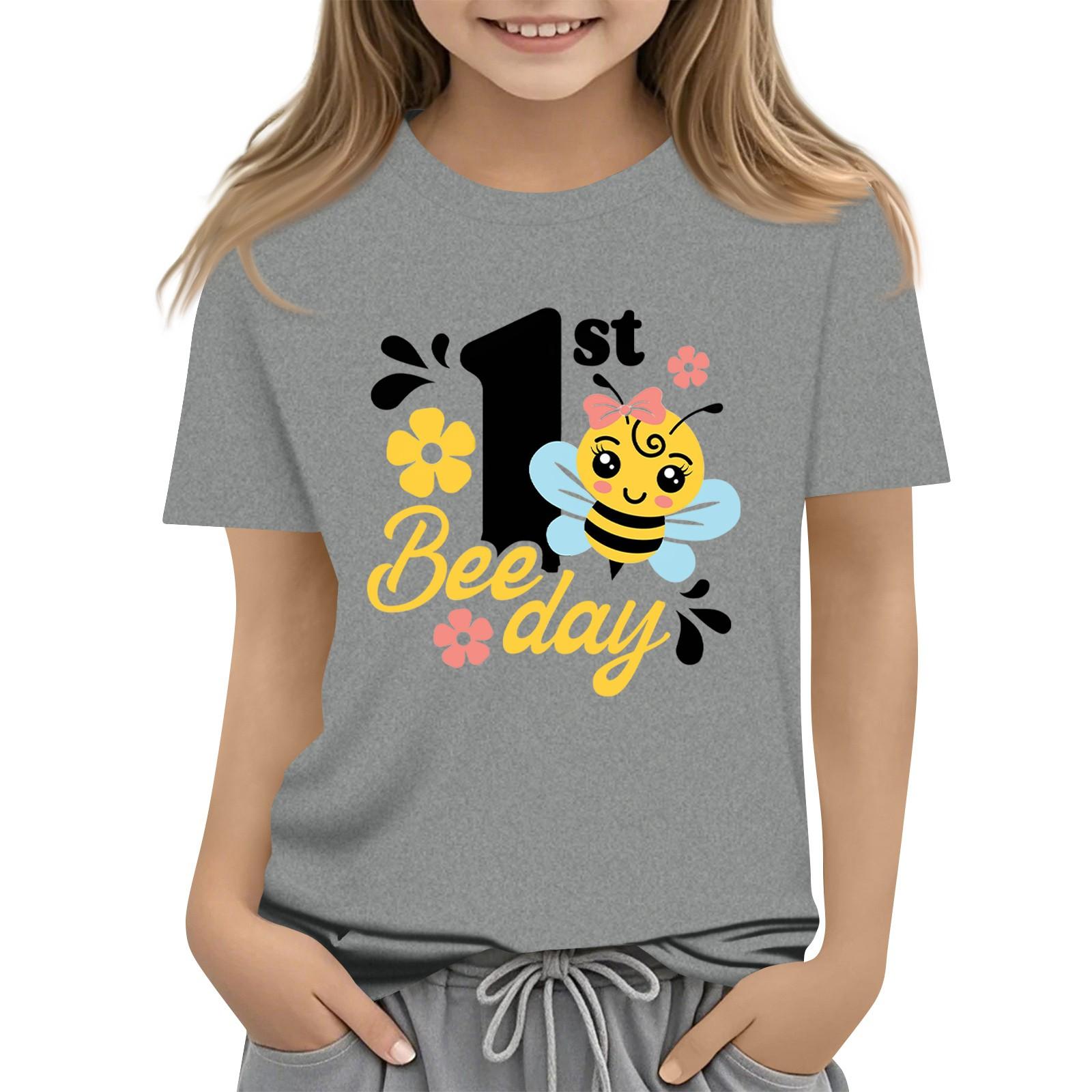 

Детская модная повседневная футболка с круглым вырезом и короткими рукавами 160