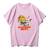 T-shirt Rainbow Brite Stampa Cartone Animato Carina Vintage per Primavera Estate Cotone Puro Girocollo Unisex T-shirt Magliette Top