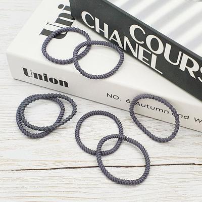 Hair Accessories Hair Elastics Hair Ties 10 Pieces Gray