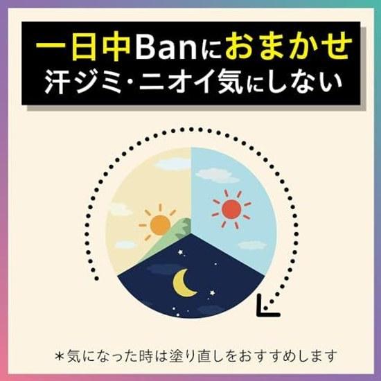 Ban Sweat Block Platinum Roll-On Underarms Direct Application Antiperspirant Fragrance-Free 40ml Quasi-Drug