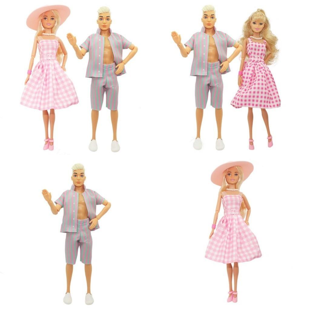 Authentic Barbie Movie-inspired Royal Couple Dolls Set Eco-friendly 30cm Collectibles