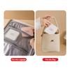 Women Sanitary Napkin Tampon Storage Box Portable Waterproof Dust-Proof Organizer Box Simple Pattern Sanitary Napkin Box