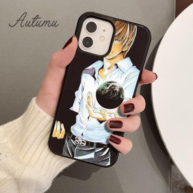 Death Note Phone Case for iPhone 11 12 13 14 Pro Max Mini X XR XS SE 2020 5 6S 7 8 Plus Samsung Galaxy S21 S22 Cover Shell