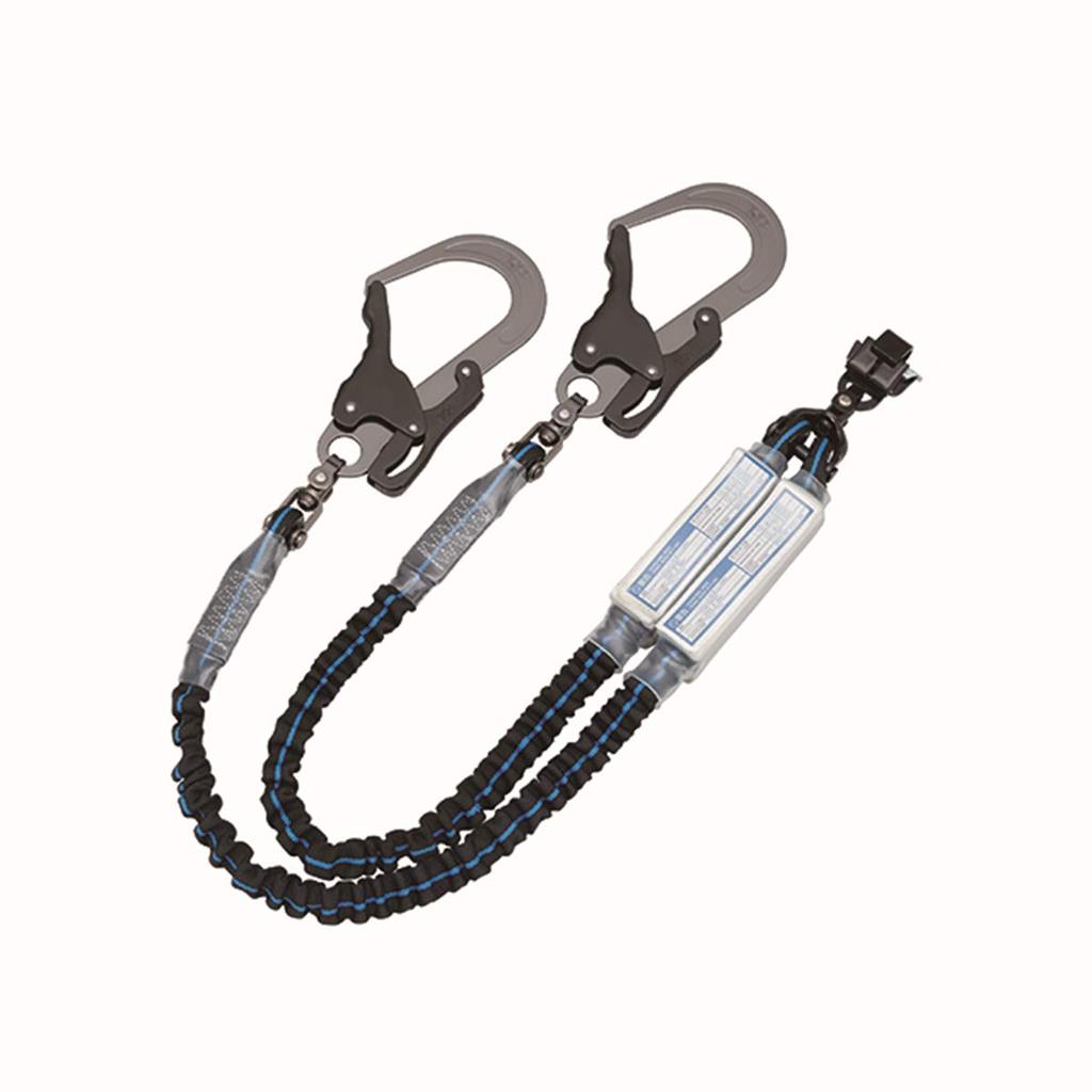 Kiyo KH 2-Hooked Accordion Blade, Aluminum Swivel Pedal, 17cm, Black/Blue Line, W1JPWB-17