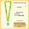 Crayon Shin-chan Cartoon Student Lanyard ID Badge Holder for Campus Use