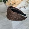 Flower Lace Mesh Hair Band Wide Side Hair Hoop Headbands For Women Lace Headwear Wide Headband Girls