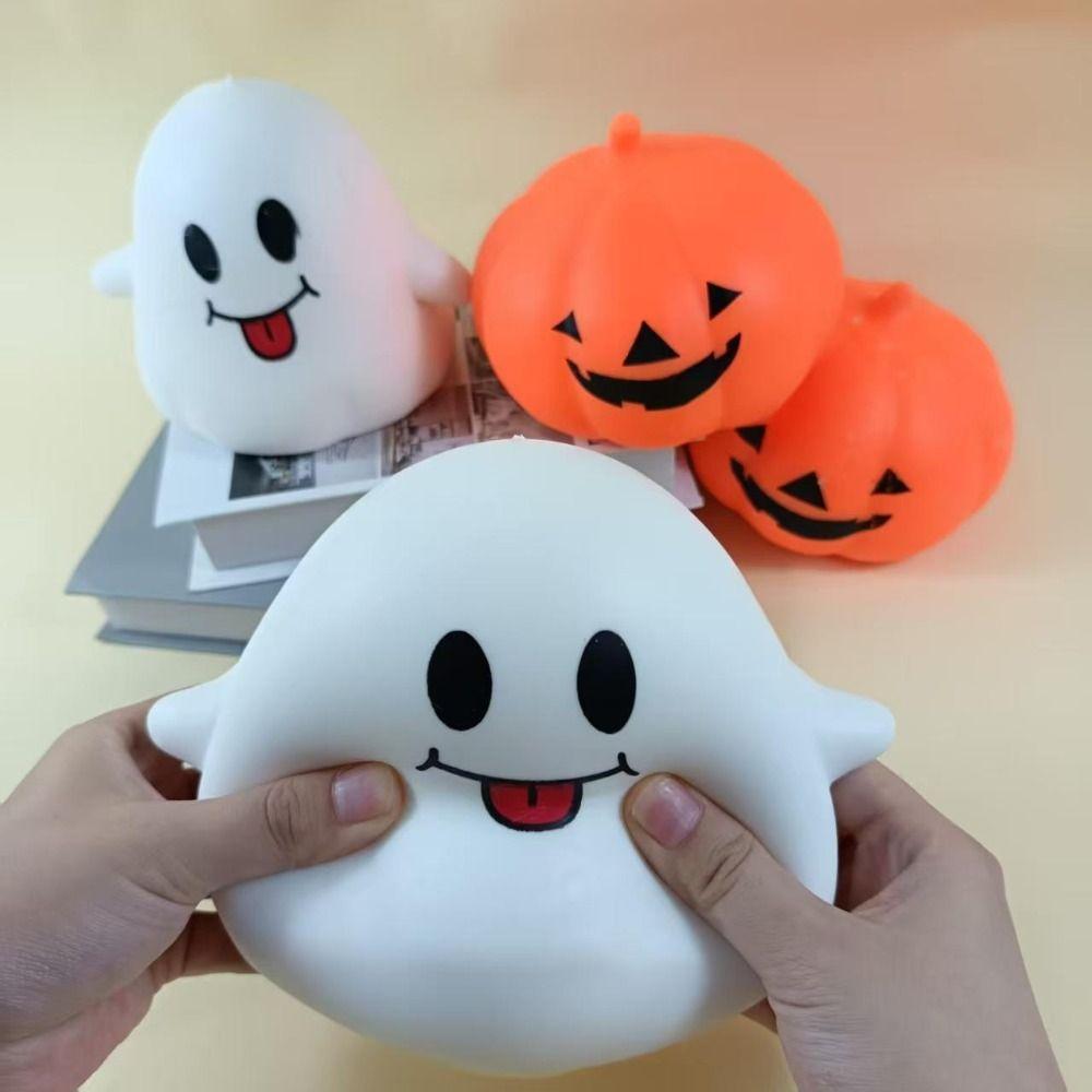 Relax Gift Halloween Pumpkin Squishy Toy Release Hand Slow Rebound Fidget Toy Kids Toy