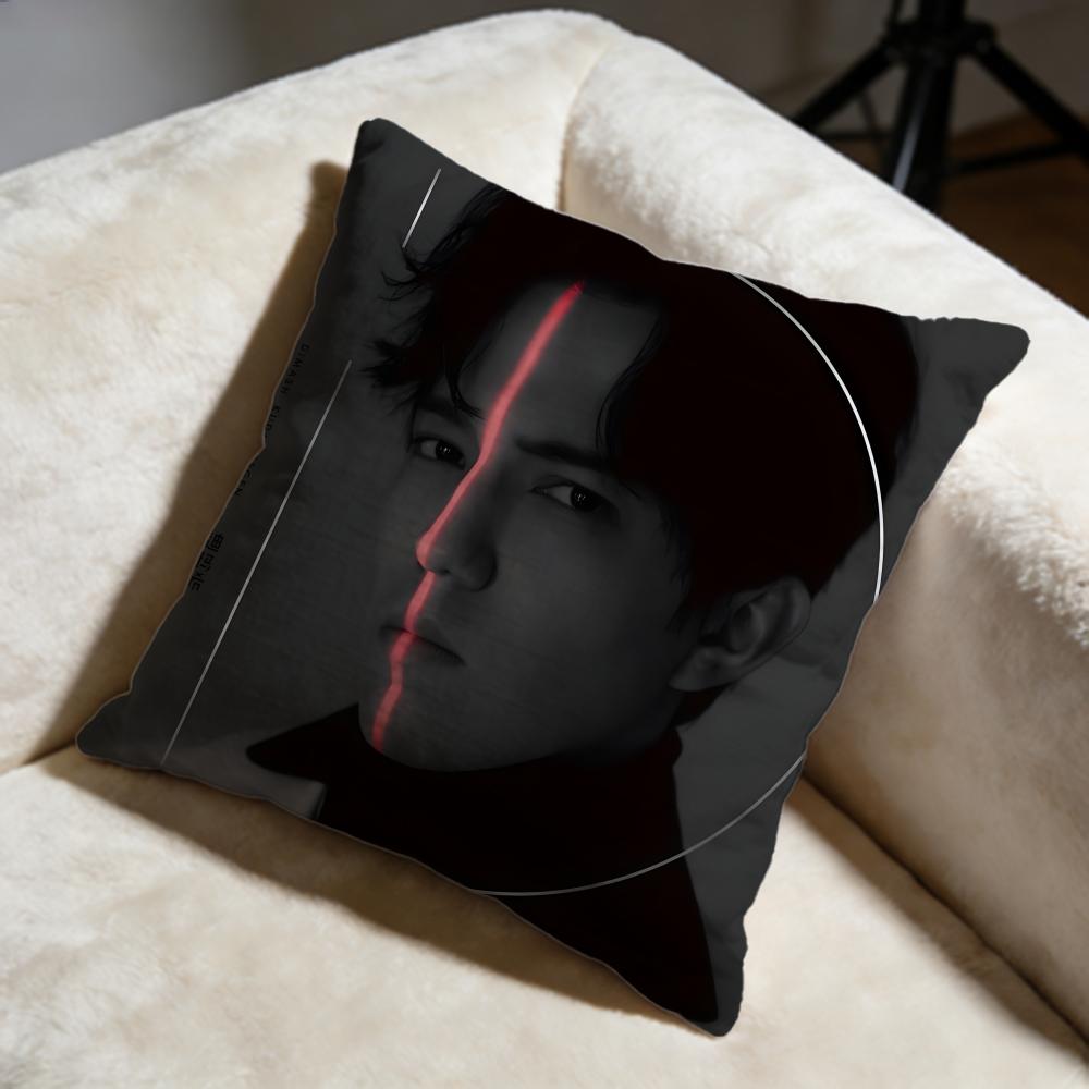 Housse de coussin Ddimash Kudaibergened Chaude Housse de coussin décorative douce Convient pour la chambre à coucher le canapé la voiture le voyage