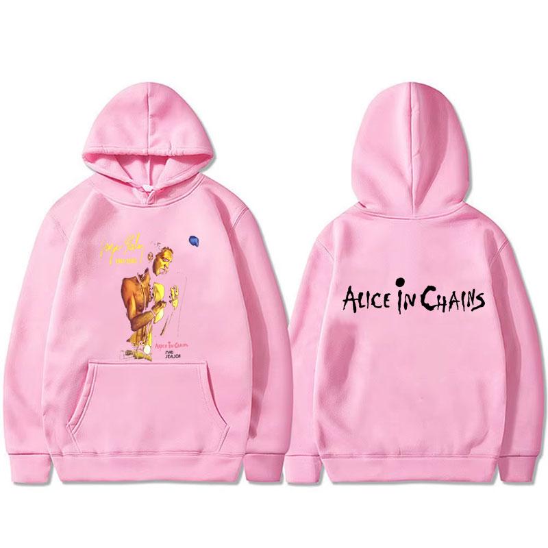 Rockband Alice in Chains Layne Staley Grafik Hoodie Herren Damen Punk Übergroß Klassische Streetwear Männlich Vintage Lässige Hoodies
