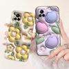 For Vivo V21e 4G Case V2061 New Fashion Candy Painted Cover Shockproof Phone Case For Vivo V21 V 21 E VivoV21e Soft Fundas Coque