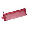 2PCS Pencil Case, with Zipper Large Opening, Transparent Mesh Fabric Organizer, Lightweight Storage Bag for School Office Travel