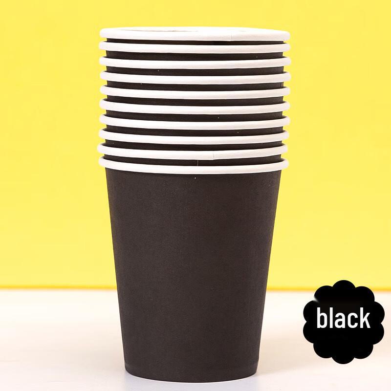 DYMAYKI Thickened Colored Disposable Paper Cups