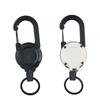 Clip Key Ring Clips Keychain Pull Buckle Badge Holder Telescopic Pull Buckle Retractable Lanyards