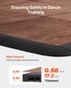 Gym Flooring Set 9 PCS Interlocking PP+PVC Puzzle Tiles