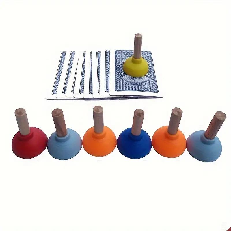 1PCS Personalized Silicone Toilet Plug Mobile Phone Holder Holder Universal Mini Novelty Party Accessory