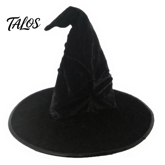 Decorative Wizard Hat Halloween Witch Hat, Adult Kids Cosplay Cone with Spider Black Web Star Decor, Gothic Party Costume Prop, Trick or Treat