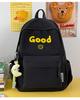 Schoolbag milk huhu gentle naked pink letter embroidered backpack fresh and sweet wind student party trip cute little backpack