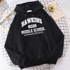 Alphabet School 1983 Printed Hoodie Autumn/Winter Sweatshirt Hip-Hop Casual Trendy Print