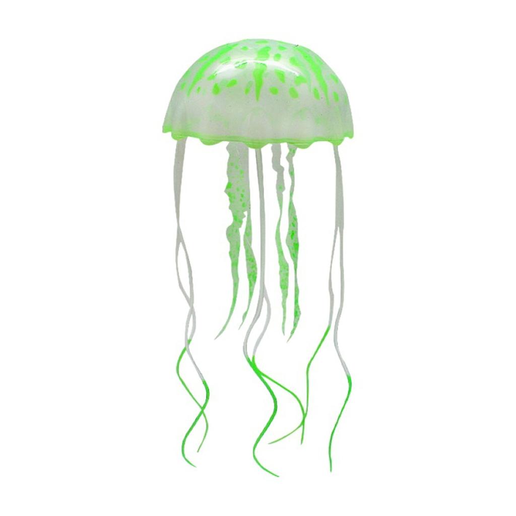 Aquarium Jellyfish Toy FishTank Accessories Decors Landscape Ornaments Floating Toy for Aquarium Multi-color