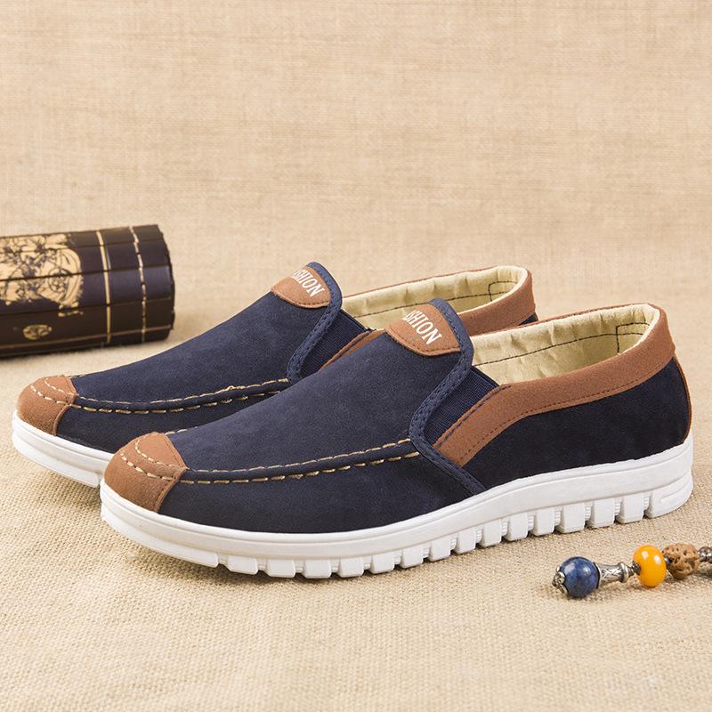 Spring and summer cloth shoes men's shoes men's casual shoes breathable canvas shoes non-slip