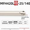 Inner Hole Face Grooving Tool Holder MFHR/L Flat 320/420/325/425 Groove Tool, Spring Steel