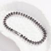 Luxury Dainty Tennis Bracelets for Women Silver Color Sparkling Colorful Cubic Zircon Stackable Hand Chain Crystal Wedding Jewel