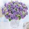 Artificial Flower Silk Carnation Outdoor Festival Wedding Bride Bouquet Festival Home Vase TableDIY Gift Box Clipping Decoration