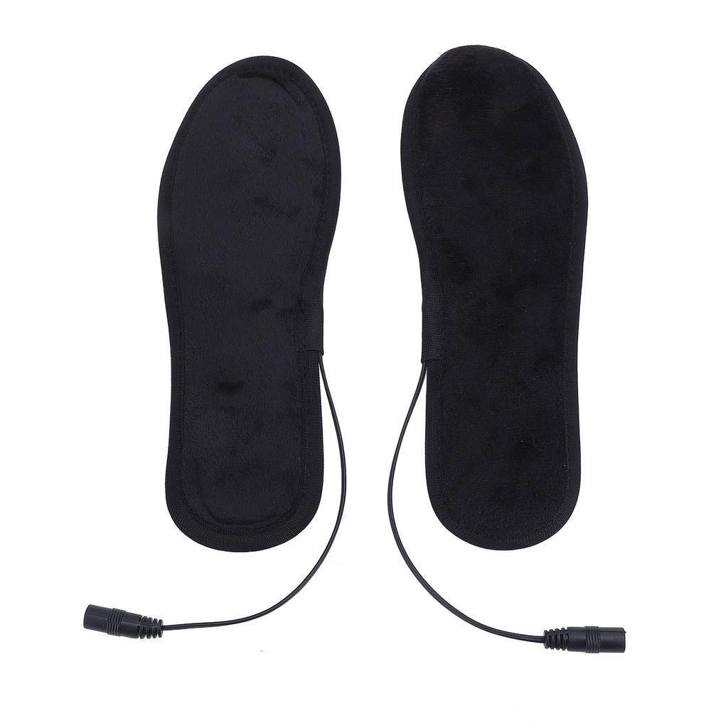 1 Pair Heated Insoles USB Heated Insoles Non Slip Temperature Control Heating Insole for Home