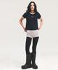 Kimseupeulesikoteunmakes (Unisex) Kims Logo Ringer Tee Navy