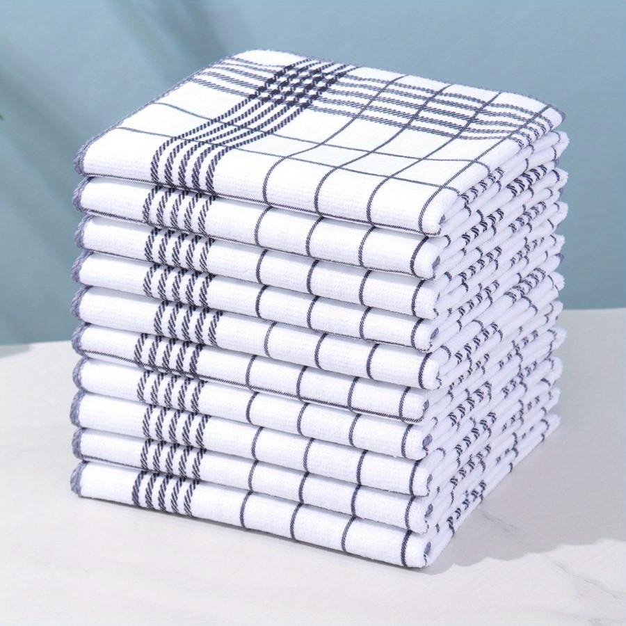 6pcs Large 15.75x23.62 Inch Dish Cloths, Super Absorbent & Lint-Free Quick-Dry Kitchen Towels for Cleaning, Coffee Machine, Home