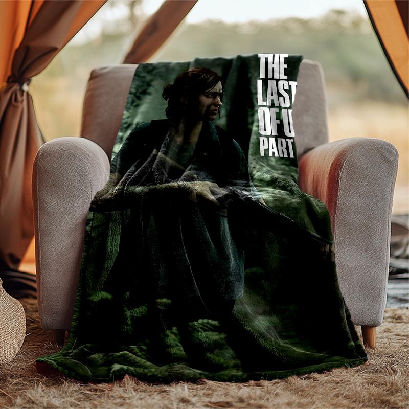 Lost Flannel Blanket Soft Warm All-Season Throw, Design for Camping, Car Travel, Hiking Sofa, Bed, Office Perfect Gift for Parties