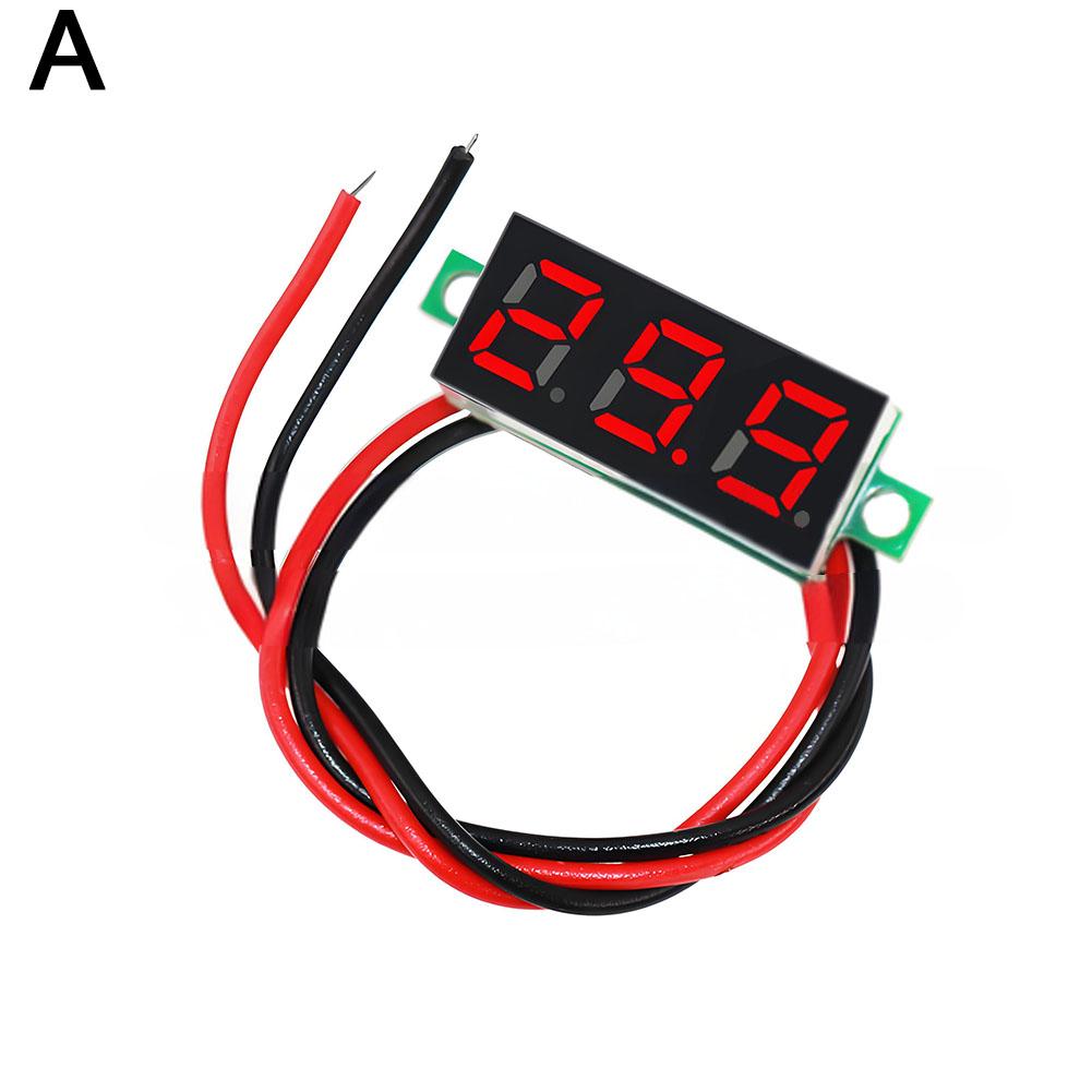 NEW High-end 0.28 Inch DC LED Digital Voltmeter 0-100V Voltage Meter Auto Car Mobile Power Voltage Tester 12V 10A