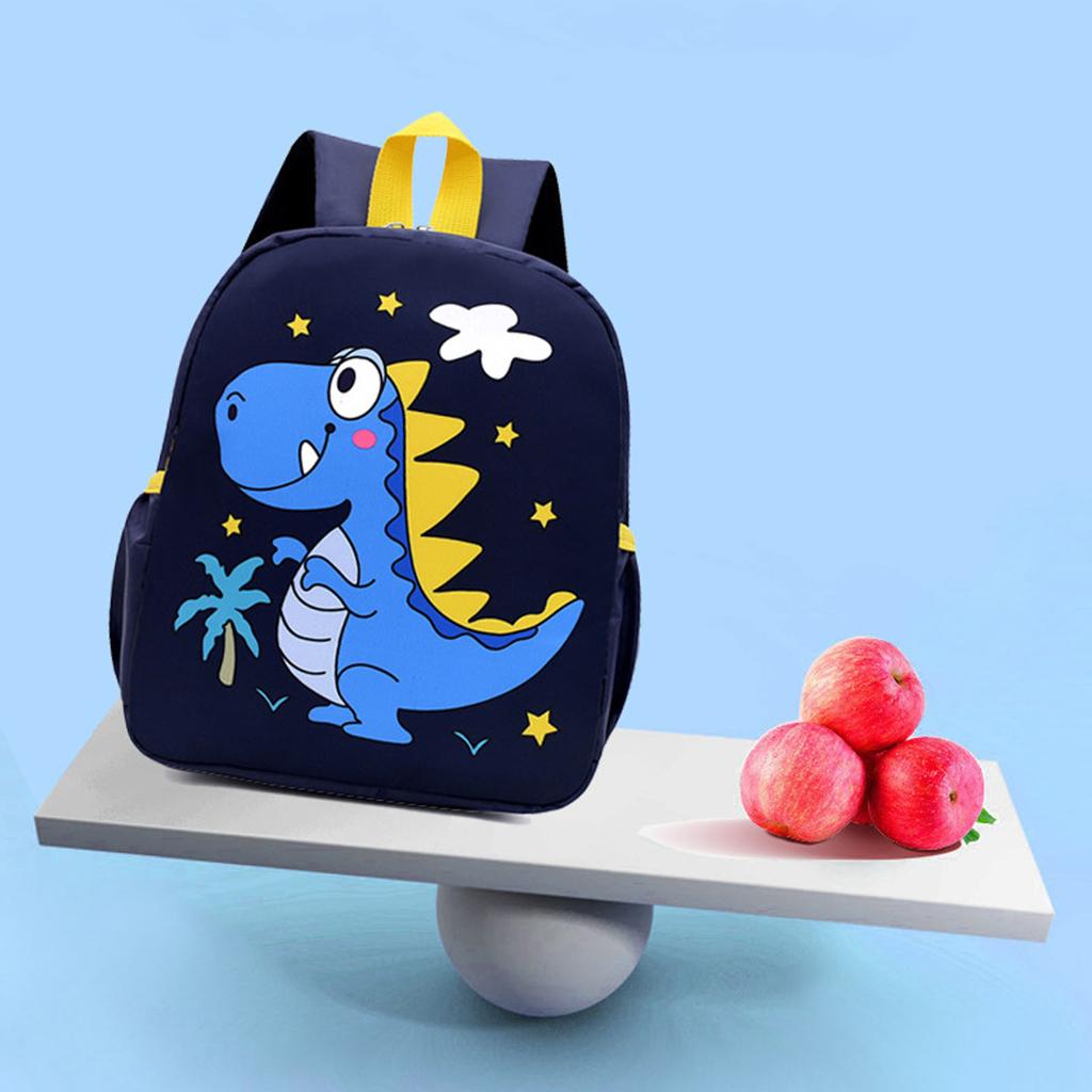 Kids Backpack Waterproof Lightweight Breathable Large Capacity Cartoon Children School Bag for Boys Girls Navy Blue
