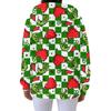 Christmas Hoodies For Women Funny Cute Printed Holiday Sweatshirt Winter Oversized Pullover Tops
