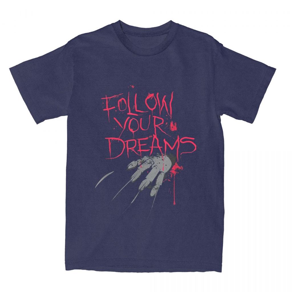 Elm Street Nightmare T-Shirt F-Freddy K-Kruger T Shirts Short-Sleeve Streetwear Tops Summer Pure Cotton O-Neck Oversize Tees