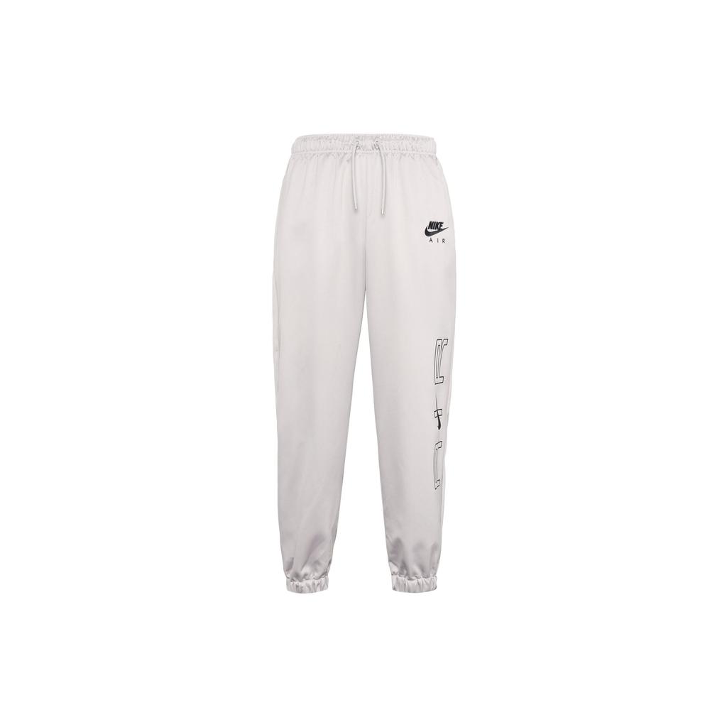 Nike Pantalon de sport fuselé à cordon de serrage imprimé à l'air pour femmes Gris clair DD5426-033