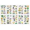 Football Soccer Temporary Tattoo Stickers, Waterproof Sports Event Fan Club Body Art Fake Tattoo Decals For Kids Adults