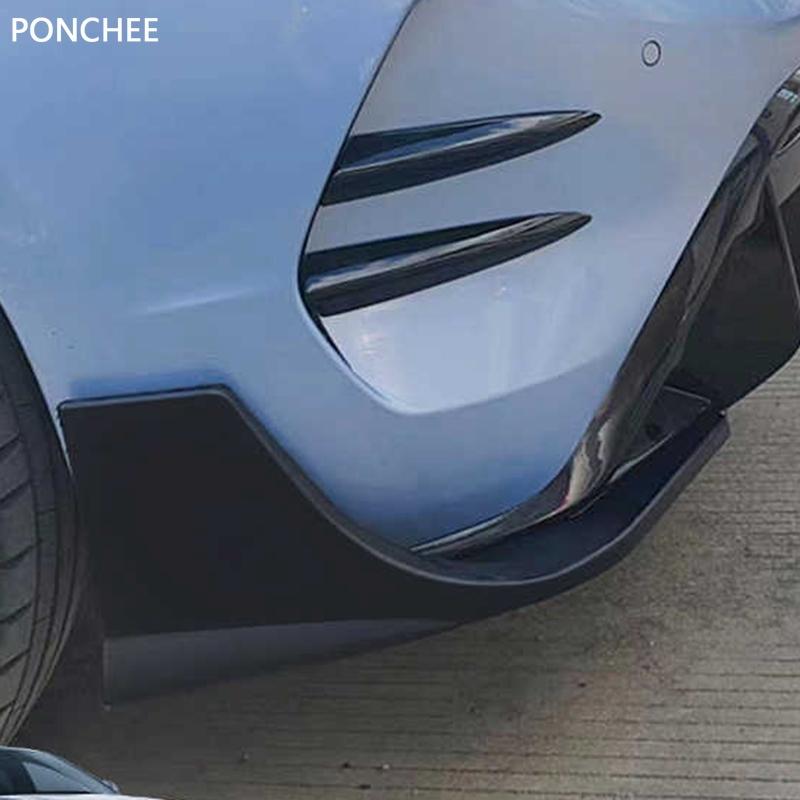 For Byd Seal Ev 2023-2024 Rear Blade Trim Rear Bars Cover Corners Car Exterior Decoration Strip Para Auto Tool Trim Modification