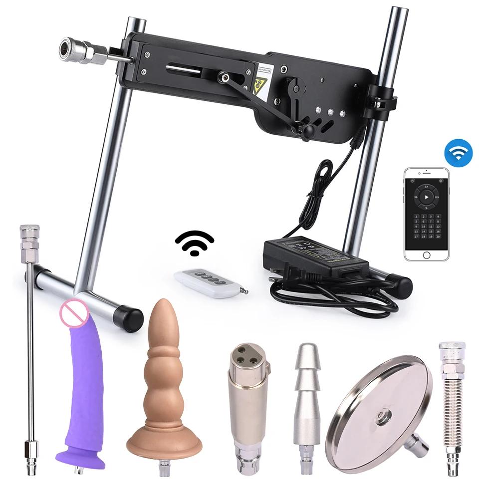 ROUGH BEAST Wireless remote Speed control Sex Machine,Quiet Automatic Masturbation Machine  for Women Men,Supports control via mobile App