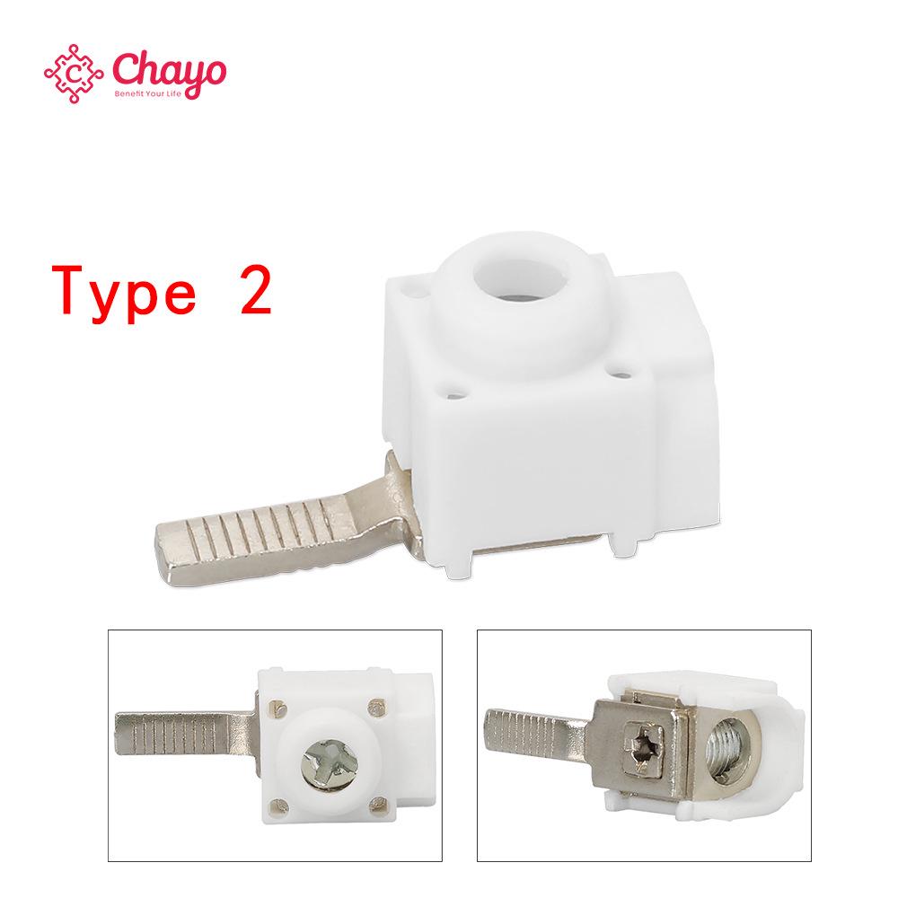 Purple Copper Busbar Terminal 25mm² Electrical Connector, High Conductivity, Pack of 10