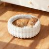 Warm Cat Sofa Bed Round Plush Pet Mat Dog Sleeping Mat Dog Kennel  for Cats and Dogs