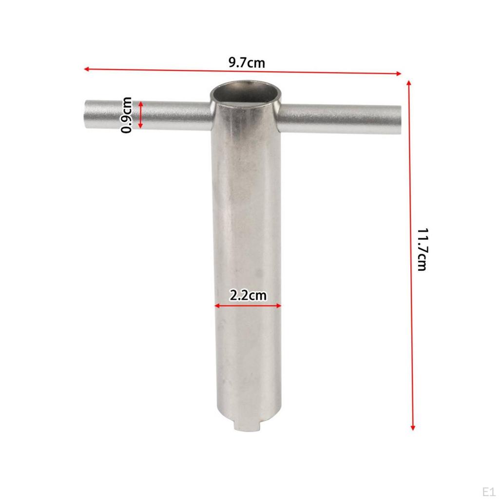 Retainer Removal Tool with Handle Perpendicular Grip Aluminum for Plumbers,