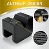Almofada de borracha para macaco de carro Suporte de macaco com fenda para carro Almofadas de borracha Ferramentas de reparo universais Protetor de quadro Adaptador Ferramentas de macaco