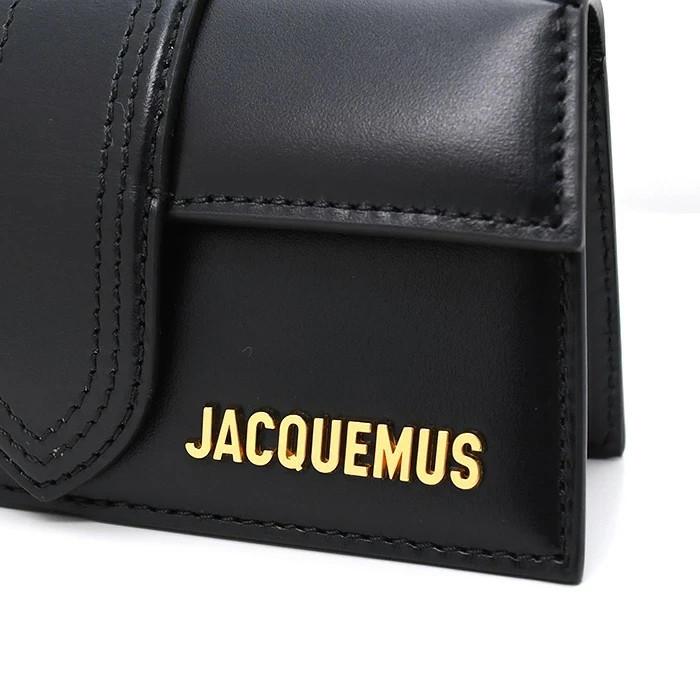 OUTLET JACQUEMUS Shoulder Bag LE BAMBINO Small Handbag 213BA006 Black Color