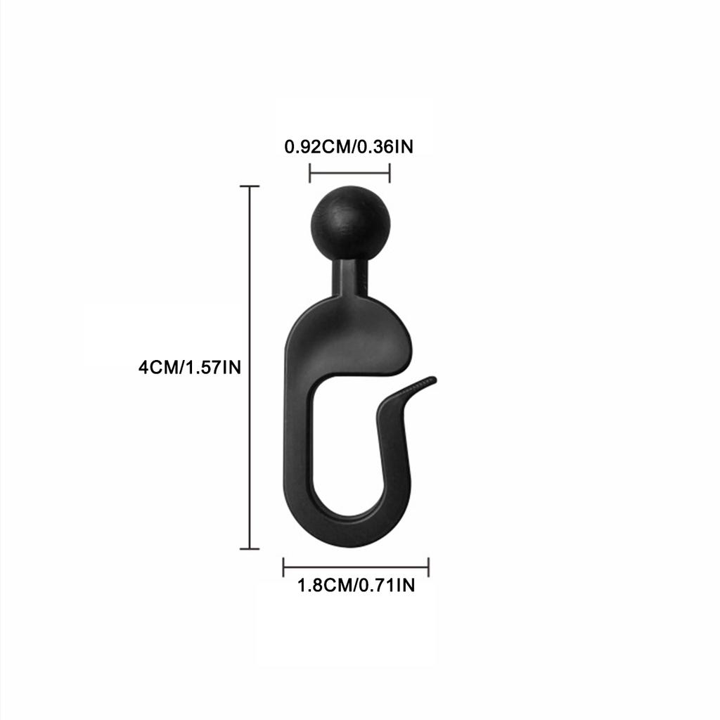Römische Zelt-Pergola-Sonnenschutz-Eisenzaun-Gaze-Transparenter Vorhang, Kunststoffhaken-Zubehör